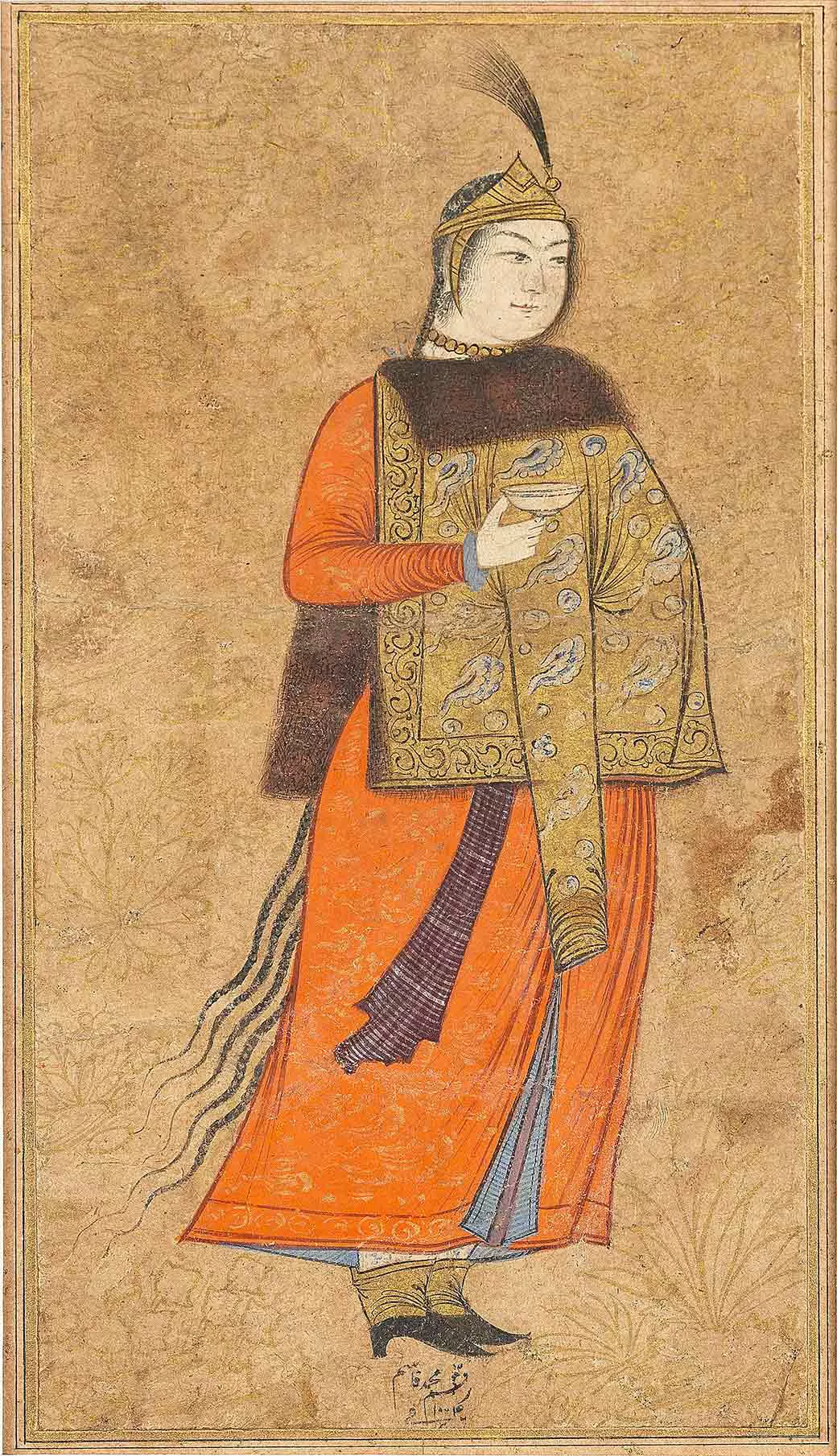 The Maiden Holding a Cup